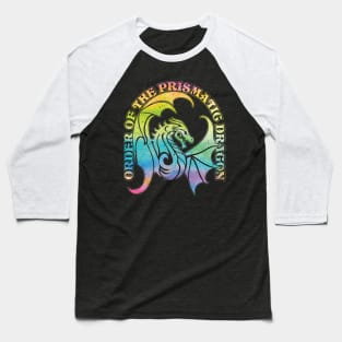 Order of the Prismatic Dragon LGBTQ Dnd Baseball T-Shirt